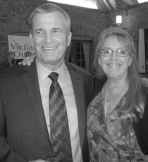 Photo of Scott Storey, Newest Board Member and Kathy Kinnard, VOI Board Member for 20 years 